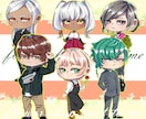 むにむにSDキャラ描きます あなたのキャラをむにっとデフォルメ！いろんな用途に使えます イメージ6