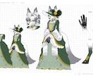 キャラクターデザイン・衣装デザイン作成します 他クリエイター様にご依頼するときの資料にも！ イメージ5
