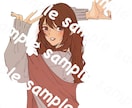 シンプルデザインイラスト承ります 単色でシンプルなデザインかつ今っぽいイラストが得意です イメージ2