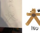 手書きを画像に、写真をイラスト調にいたします あなたのイメージしたイラストや写真をデータとして加工します イメージ2