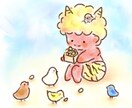 イラストカット、アイコン、ロゴイラスト制作します 手書き感のある可愛いイラスト。修正無制限です。 イメージ6