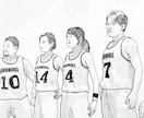 スラムダンク風　OPムービーを作成します 顔写真や体型をご指定いただくだけで制作可能！ イメージ6