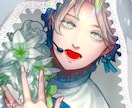 SNSアイコン・1枚絵作成します 自分だけのイラストが欲しい方へ！お気軽にご相談ください◎ イメージ1