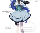 二次創作やオリジナルキャラも描きます 自分だけの推しイラストや立ち絵などが必要な方へ イメージ6