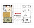 間取り図をいい感じにエクセル化します いただいた間取り図を元にエクセルで色付け、修正します イメージ2