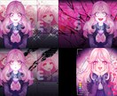 サムネイル･歌みた･配信等のイラスト制作致します あなたの世界を表現するお手伝いをさせてください(๑•᎑•๑) イメージ3