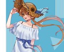 感情や空気感を大切にしたイラスト制作します キャラクターの「温度」や「感情」を感じる一枚に仕上げます イメージ9