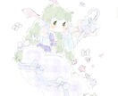 ほんわか可愛いイラスト描きます 独特のタッチでやわらかなミニキャラや小物を描きます イメージ2