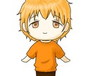 可愛くデフォルメした1枚絵や立ち絵描きます ２～３等身のイラスト！アイコンや立ち絵や観賞用にも！ イメージ3