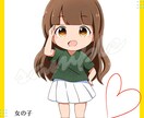 商用利用可！アニメ風のミニキャラお描きします SNSアイコンだけでなく配信やグッズ・プレゼントにもお勧め♪ イメージ6
