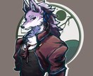 獣人only！かっこいいイラスト描きます 動物何でもOK◎アイコン、サムネ、一枚絵お任せ下さい。 イメージ1