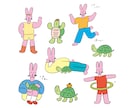 手描きの温かみを活かした挿絵を描きます アナログ線画✖️デジタル着彩　雑誌・Web・冊子の挿絵に。 イメージ6
