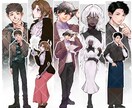 TRPG等の立ち絵、承ります 一目で"らしい"と思える立ち絵を作ります イメージ4