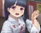 かわいいキャライラストを作成いたします SNSのヘッダーやアイコン、動画用に！ イメージ3