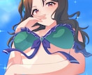 skeb形式！アニメ塗りのイラストを描きます 可愛くセクシー！低価格！Vtuber、Vライバー様向け！ イメージ4