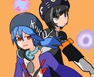 漫画風やポップなアイコンを爆速で描きます 可愛く速いが売り。最短半日でも可能。全身図から顔まで描けます イメージ7