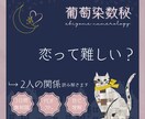数秘術✦恋愛相性診断｜カードで恋の迷いを整理します 恋愛の悩みを見える化。関係と気持ちをていねいに整理する時間に イメージ4