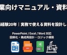 業務手順書や標準化資料を作成します 現場で使える分かりやすい業務資料を作成します イメージ1