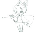 ミニ似顔絵描きます アイコンやお祝い事におすすめです！ イメージ2
