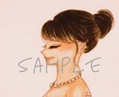 おしゃれな似顔絵アイコンを手描きで描きます あなただけの似顔絵をSNSやブログ等のアイコンにぜひ♪ イメージ1