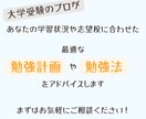 大学受験のプロが勉強計画の作成をサポートします 志望校合格までの勉強計画・スケジュールを作成！ イメージ3