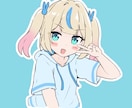 ラフでかわいいイラスト描きます SNS、サムネ、ショートに、ラフでかわいいイラスト描きます！ イメージ8