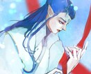 厚塗りスタイルの美形キャラを描きます アルファ系かオメガ系か一切満足 イメージ8