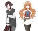 アイコンやサムネイルIRIAM立ち絵などを描きます 明るくポップなアイコンやサムネ立ち絵が欲しい方にオススメです イメージ6