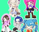 可愛いミニキャラ描きます コロンとした可愛いミニキャラ作成しませんか？ イメージ2