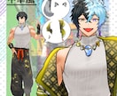 TRPGキャラクター立ち絵制作します はっきり・すっきりした色使いのキャラクターを制作します！ イメージ4