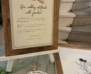 ヴィンテージボタン使用！結婚証明書制作します ゲスト一人ひとりの想いをのせて完成する参加型結婚証明書キット イメージ2