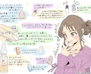 商用利用可 お店の紹介等可愛いイラスト描きます 文章入りのコラムの様なイラストをデジタルで作成します。 イメージ3