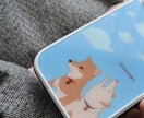 あなたのペットをイラスト化してスマホケースにします iPhone◯android◯、その他似顔絵グッズもOK イメージ5