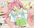 キラキラ可愛いイラスト承ります ゔぃワールドをお届けします！(最速3日内納品) イメージ2