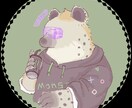 動物にしたアイコンを描きます 似顔絵やあなたのイメージを動物に例えて描きます! イメージ1