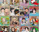 最短納品！！ビックリマン風似顔絵イラスト制作します アイコンやデジタルギフトに！シール印刷の対応も可能です！ イメージ6