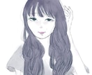 透明感のあるおしゃれで可愛い似顔絵描きます ほっこり可愛い！個性的な似顔絵で注目を集めませんか？ イメージ8