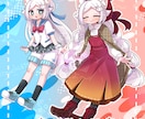 立ち絵イラストを制作します TRPGやVTuberのメインビジュアル、グッズに！ イメージ5