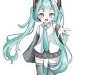 IRIAM対応！女の子、男の娘の立ち絵作成します IRIAM配信を破格で始めたい方へ！ イメージ2