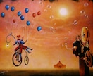 絵画カードLLサイズ3枚セットを郵送でお届けします ココナラ・ブログ掲載300点から御希望の図柄をお選びください イメージ6