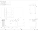 造作家具の製作図を実務レベルで作成します 施工や組み立て方法も考慮して作図いたします。 イメージ4