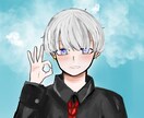 可愛いアイコン描きますます 絵柄にずれがありますがしっかり描きます イメージ1