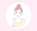 ゆるふわ♡大人可愛いイラストを作成いたします InstagramやLINEなど、SNSアイコンを描きます。 イメージ6