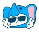 ミニキャラアイコン描きます シンプルで可愛いミニキャラのアイコン描きます！ イメージ1