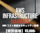 AWSコストとセキュリティ脆弱性を徹底診断します 現役アーキテクトがAWSコストの無駄と脆弱性を徹底診断！ イメージ1