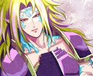 美形男性・ファンタジーアイコン制作します SNS用・オリジナルアイコン制作します イメージ1