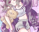 修正何度でも可能です！可愛いイラスト制作致します イラスト全般お描きします。キャラデザ、立ち絵、1枚絵など イメージ3