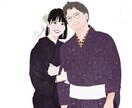 結婚式やカップルイラスト描きます ウェルカムスペースやプレゼントなどにご利用いただけます！ イメージ5