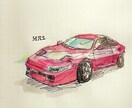 愛車の似顔絵描きます あなたの愛車の似顔絵描きます！アルバムやインテリアに！ イメージ3