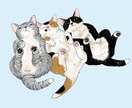 あなたの猫ちゃんを描きます 好きな猫、飼ってる猫、思い出の猫イラスト描きます！ イメージ5